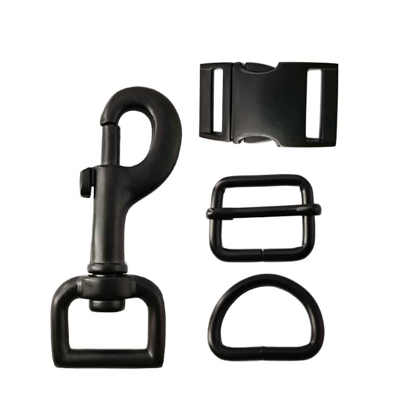Dog Buckle Zinc Alloy Factory Price Dog Collar Buckle With Lock And Metal Swivel Snap hook for dog leash