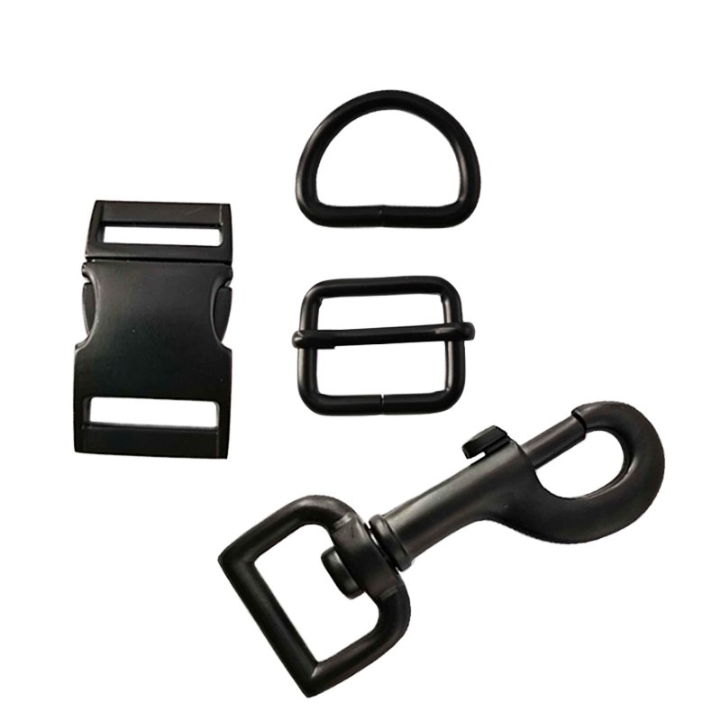 Dog Buckle Zinc Alloy Factory Price Dog Collar Buckle With Lock And Metal Swivel Snap hook for dog leash