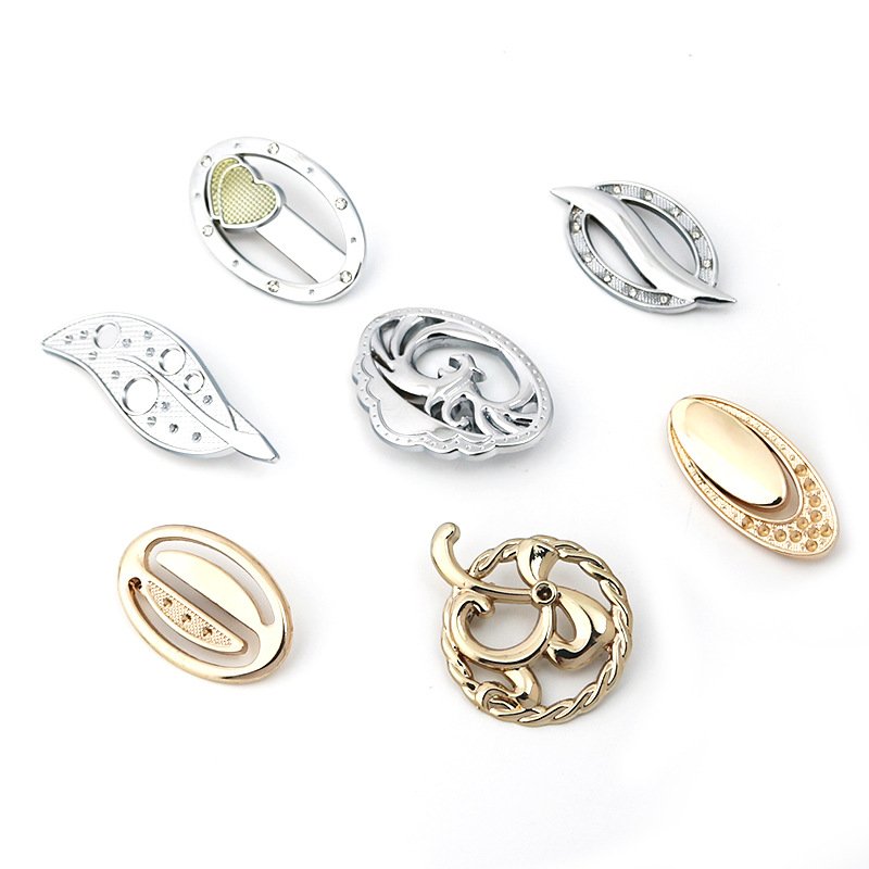 Clothing Shoes Hardware Trademark Leather Bag Decoration Metal Buckle Alphabetic Nameplate