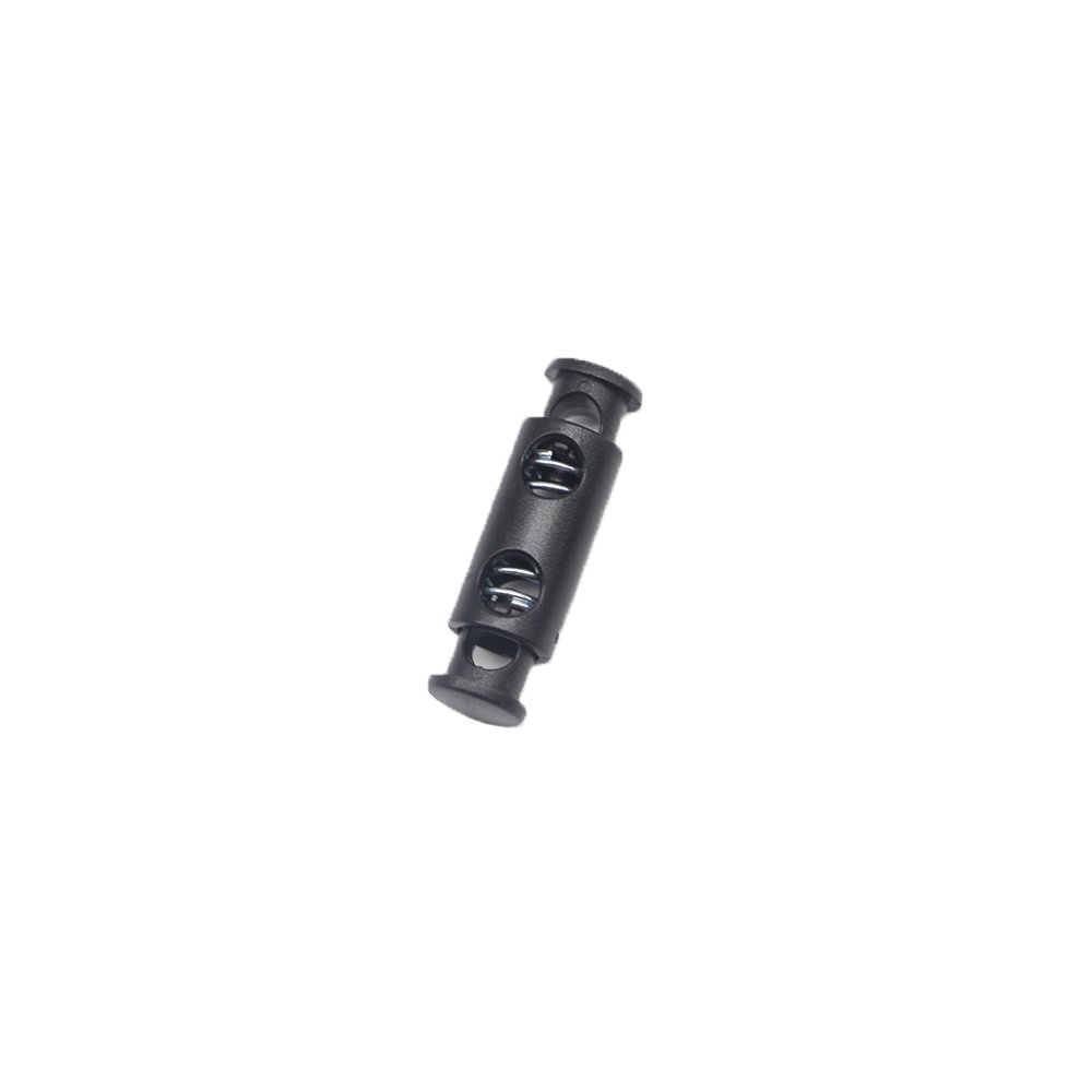Factory-issued Double Hole Elastic Cord Lock Plastic Stopper Toggle Buckle Webbing Bag Luggage Handbags Hook Clip Toggle Better
