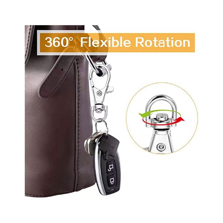 Metal Spring Clasp Clip Buckle Hook Lobster Swivel Snap Hook for Dog Leash Chain