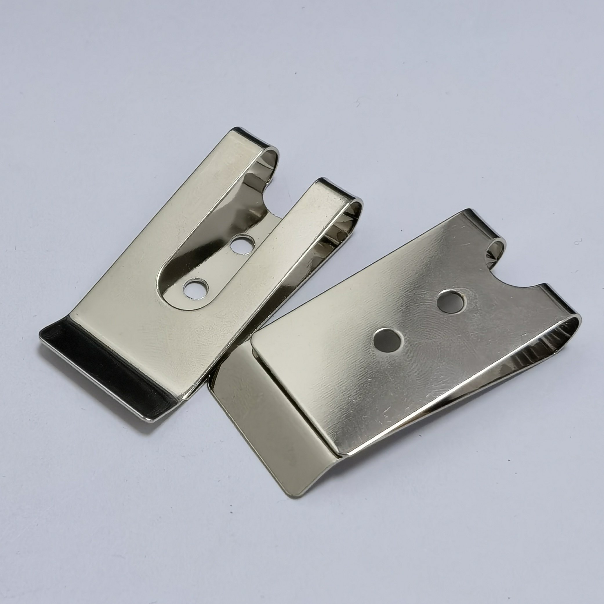 54x25mm Belt Holster Clip Clasp Spring Hook Buckles Keyring Hardware With 8mm Stud