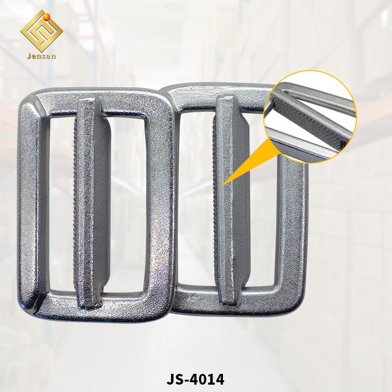 Jensan Custom 18kn Galvanized 44mm Inner Width Sliding Adjuster Buckle For Safety Harness Accessories