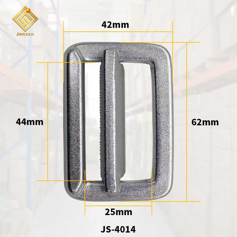 Jensan Custom 18kn Galvanized 44mm Inner Width Sliding Adjuster Buckle For Safety Harness Accessories