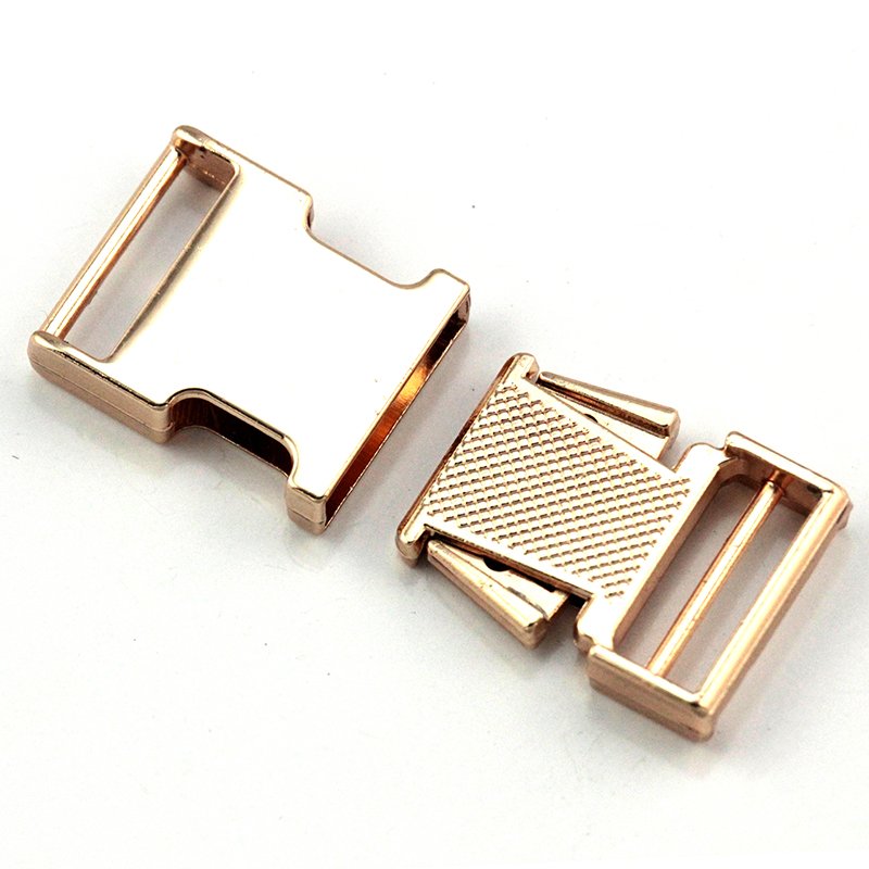 4850 Zinc Alloy Quick Release Buckle Galvanized Iron Pipe Metal Side Release Buckle Seat Belt Buckle Clip Bag Parts Accessories