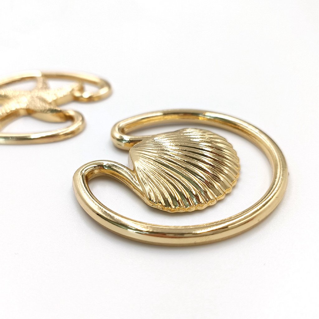 New Fashion Styles Zinc Alloy Star Shape Bikini Buckle Swimsuit Connector Hardware Accessories For Sexy Swimwear, Beachwear,