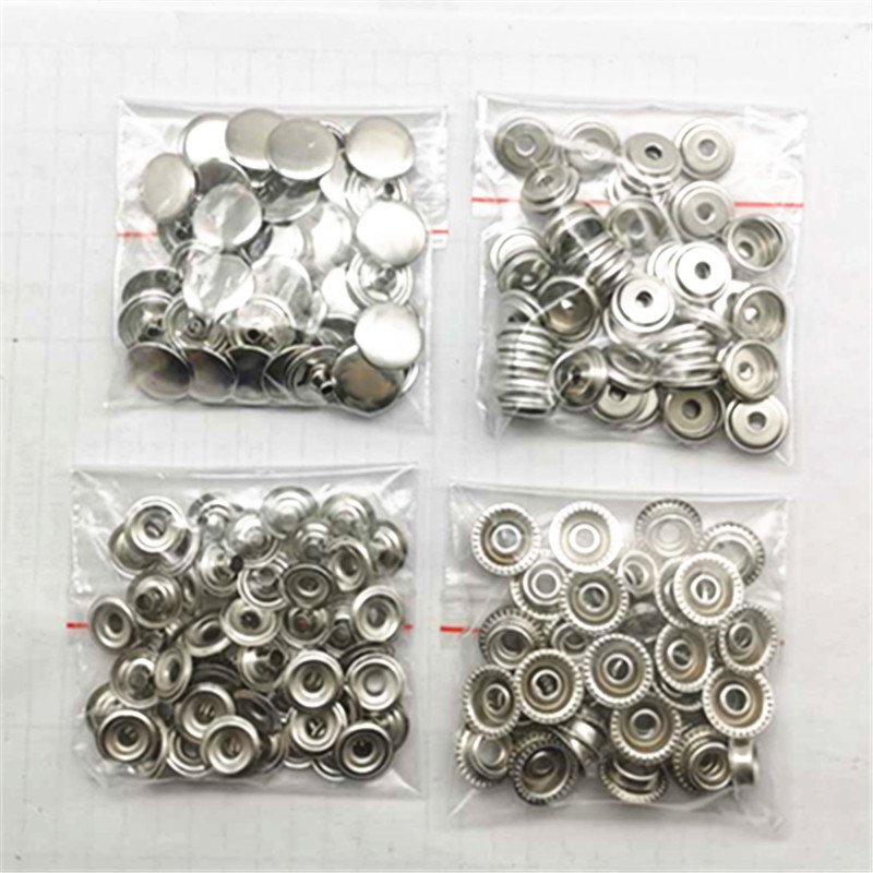 50 sets of stainless steel snap button,snap buckle, snap fastener