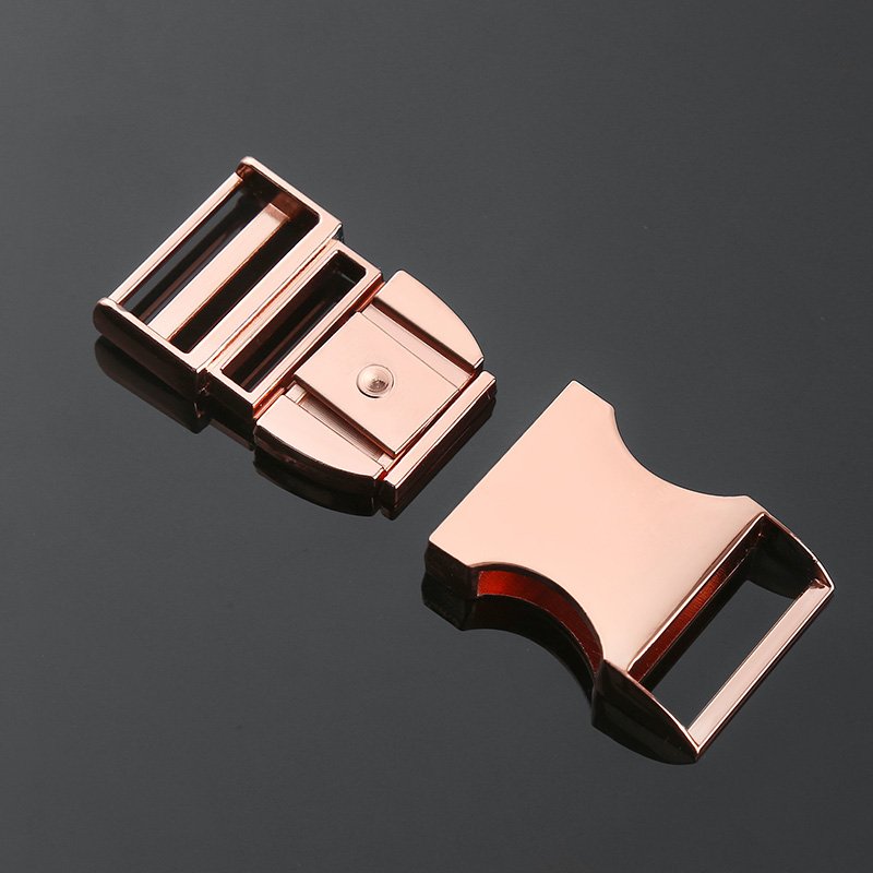 2023 Hot Sale Solid Brass Belt Buckle Wholesale 20MM Heavy Duty Side Quick Release Trouser Belt Buckles