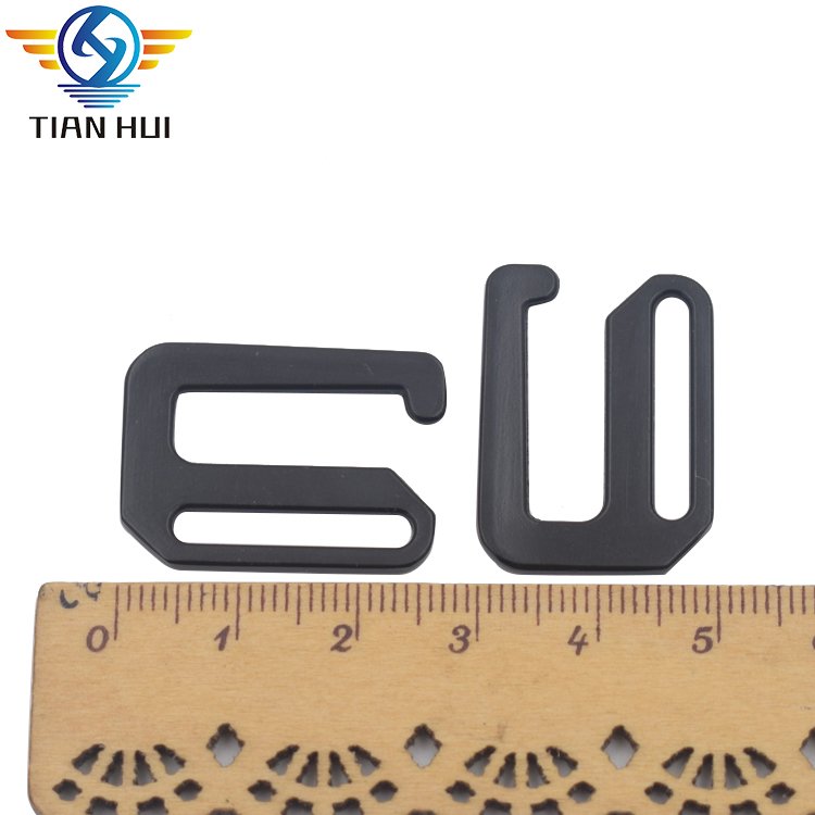 Custom bag accessory fittings metal adjustment g hook buckle 19mm for bags