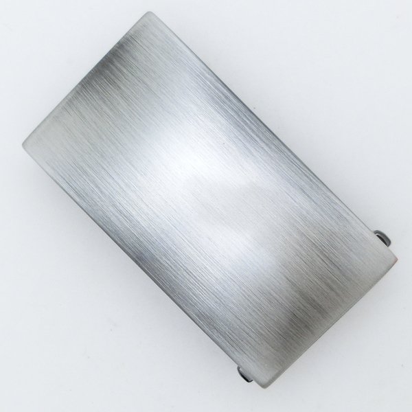 35mm Custom Logo Fashion Plain Style Zinc Alloy Nice Polishing Garment Accessories Elegant Inside End Hidden Plate Belt Buckles
