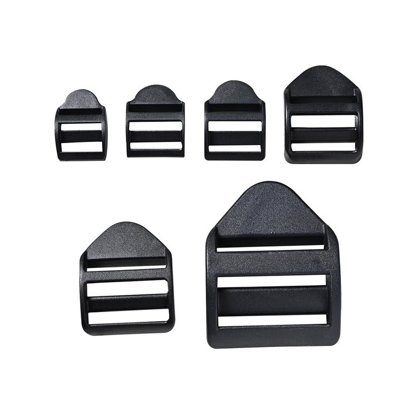 SAS Adjustable Plastic Ladder Lock Buckle Plastic Adjuster Buckle Plastic Tension Locks Triglide for Belt Backpack Camping Bag