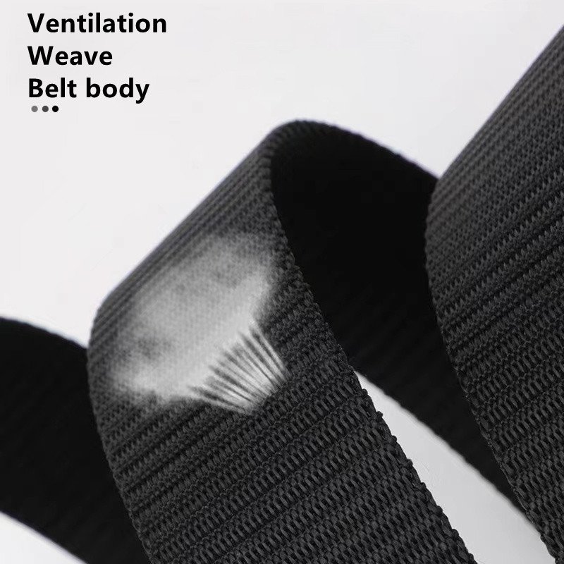 Wholesale Cheap Men's Nylon Fabric belt Plastic Buckle Outdoor Tactical Belt Hunting Hiking Sports belt