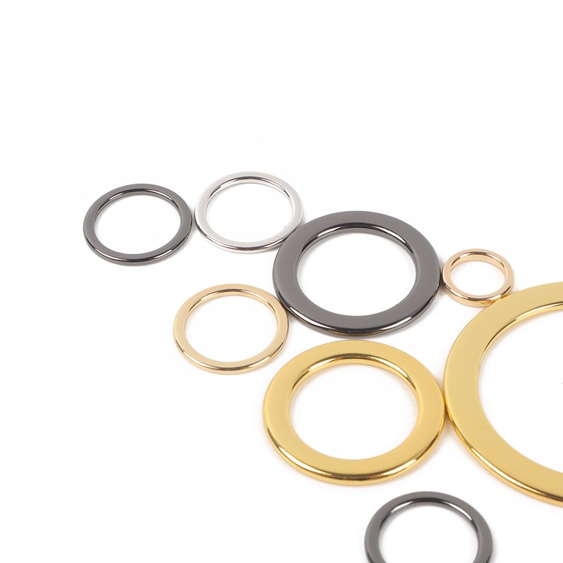 10MM Saltwater Anti-corrosion Resistant Swimwear buckle Metal Flat Ring Lingerie Bra Ring And Sliders Adjuster Buckle
