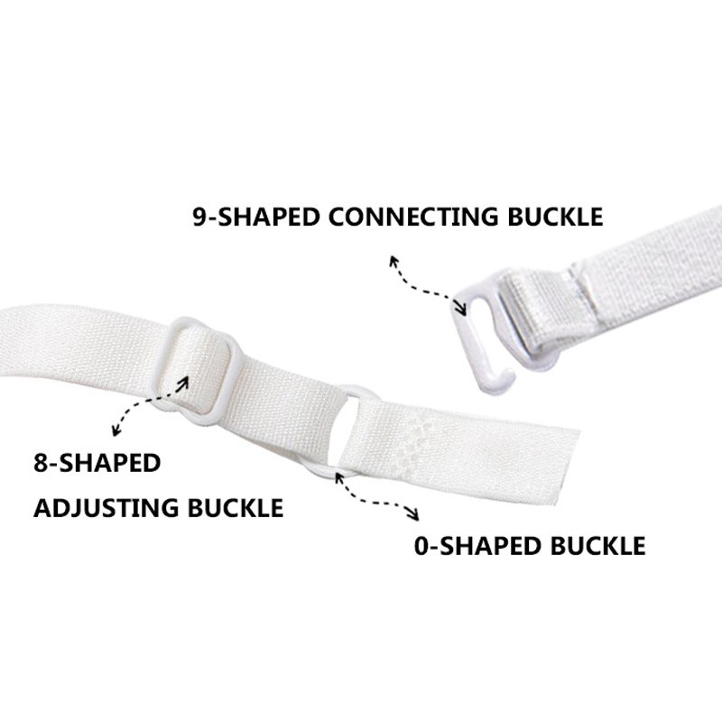 Bra Accessory Swimwear Small Metal Coated Nylon Bra Buckles For Underwear Accessories