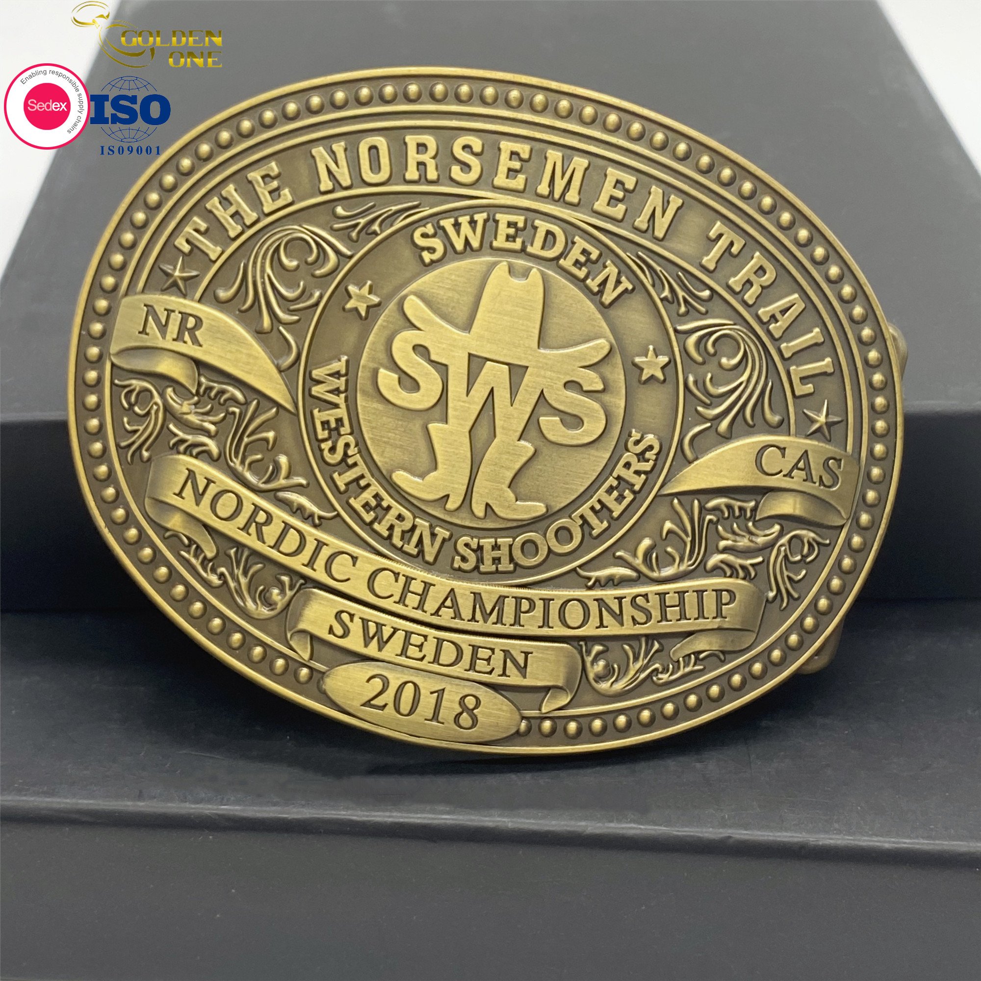 Factory Manufacturers Wholesale Accessories Rhinestone Colored Metal Custom Luxury Logo Belt Buckles for Mens