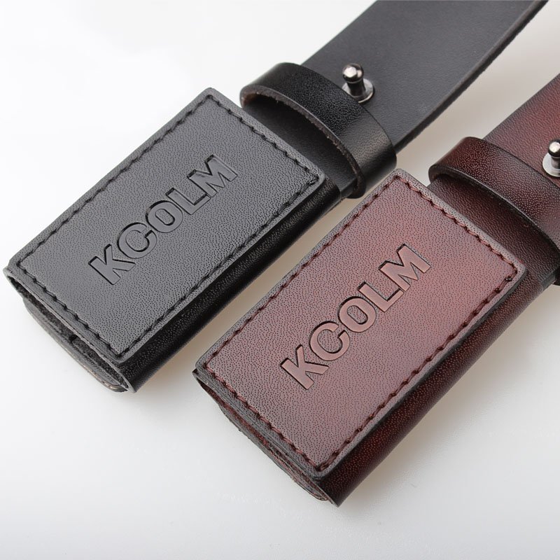 Fashion Casual Adjustable waist Designer Buckle genuine leather for man cowboy belts