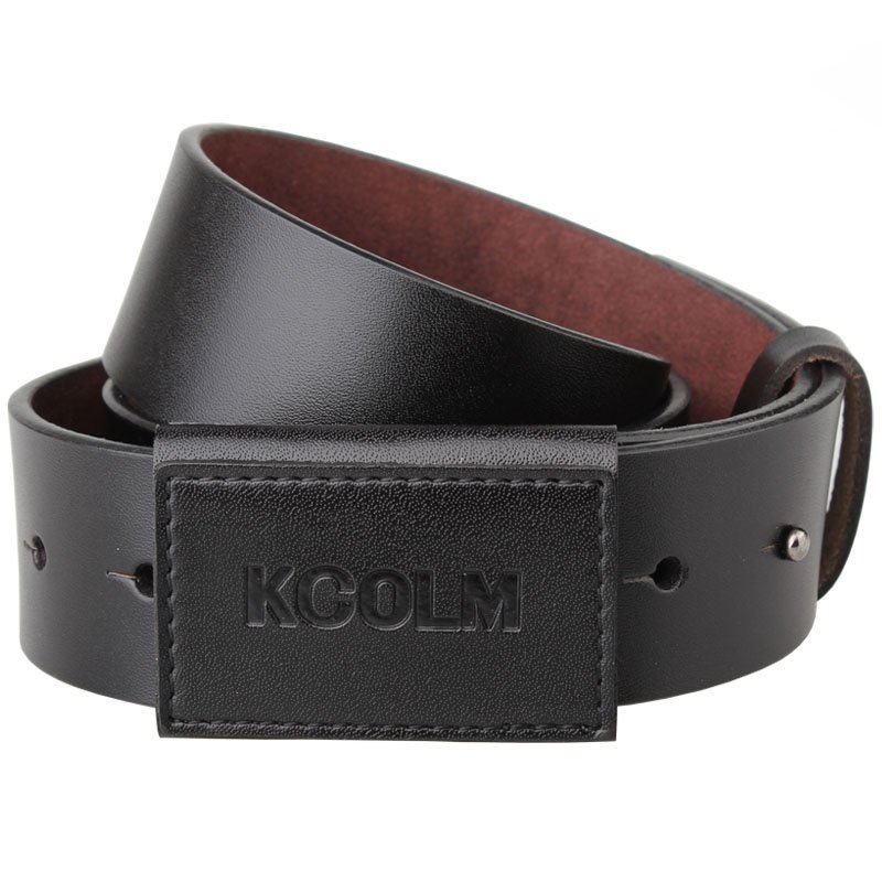 Fashion Casual Adjustable waist Designer Buckle genuine leather for man cowboy belts