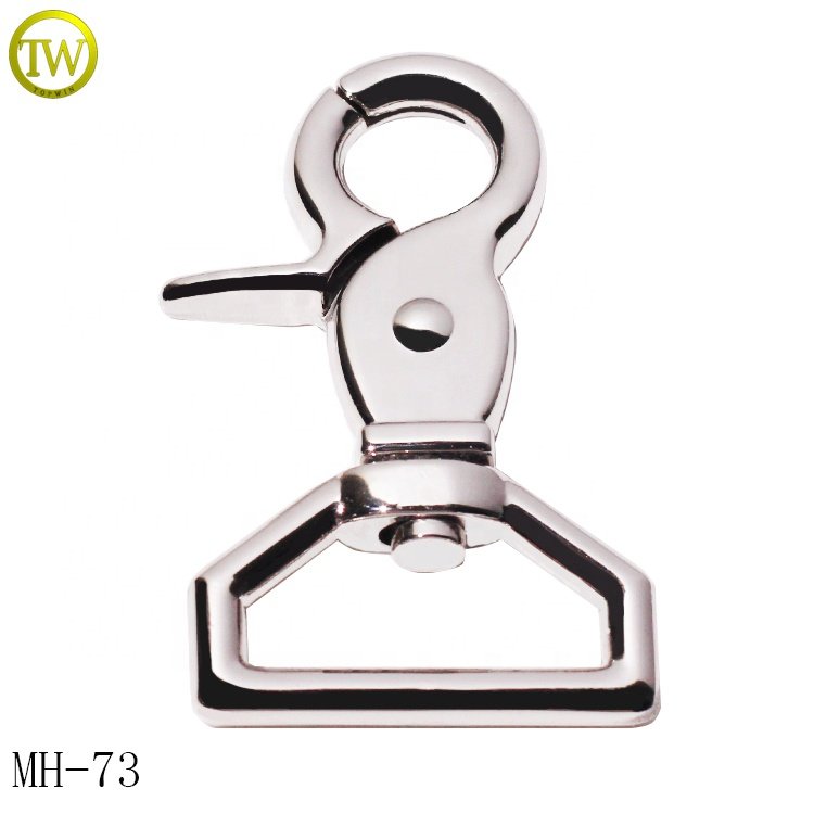 Factory custom bags rings hook wholesale metal alloy buckle hardware adjuster for handbag accessories