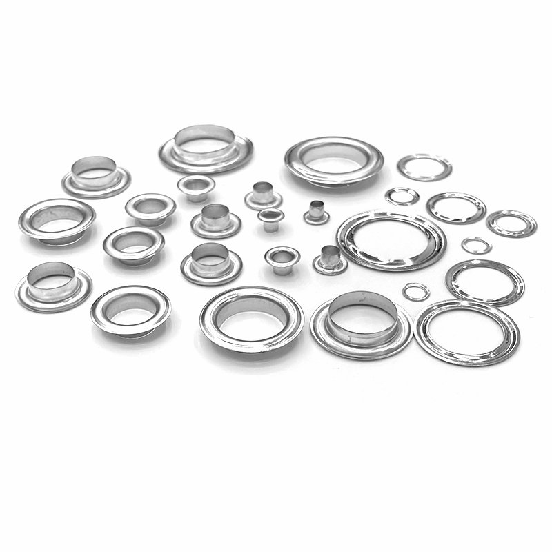 Inside Diameter 3.5-20 mm Stainless Steel Eyelets Button Metal Shoe Eye Buckle Leather Rivets File Bag Rack Hollow Nail button