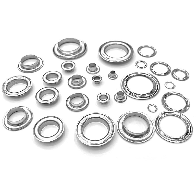 Inside Diameter 3.5-20 mm Stainless Steel Eyelets Button Metal Shoe Eye Buckle Leather Rivets File Bag Rack Hollow Nail button