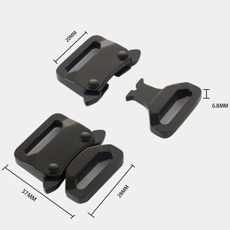 Custom Brand Logo 25MM Metal Belt Buckle High Quality Stainless Steel Metal Buckles For Ladies Bag Accessories