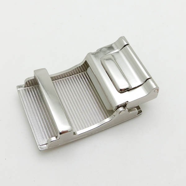 Trendsetting Fashion 35MM Metal Automatic Belt Buckle With Rubber Grip For Man's Leather Belt Ratchet