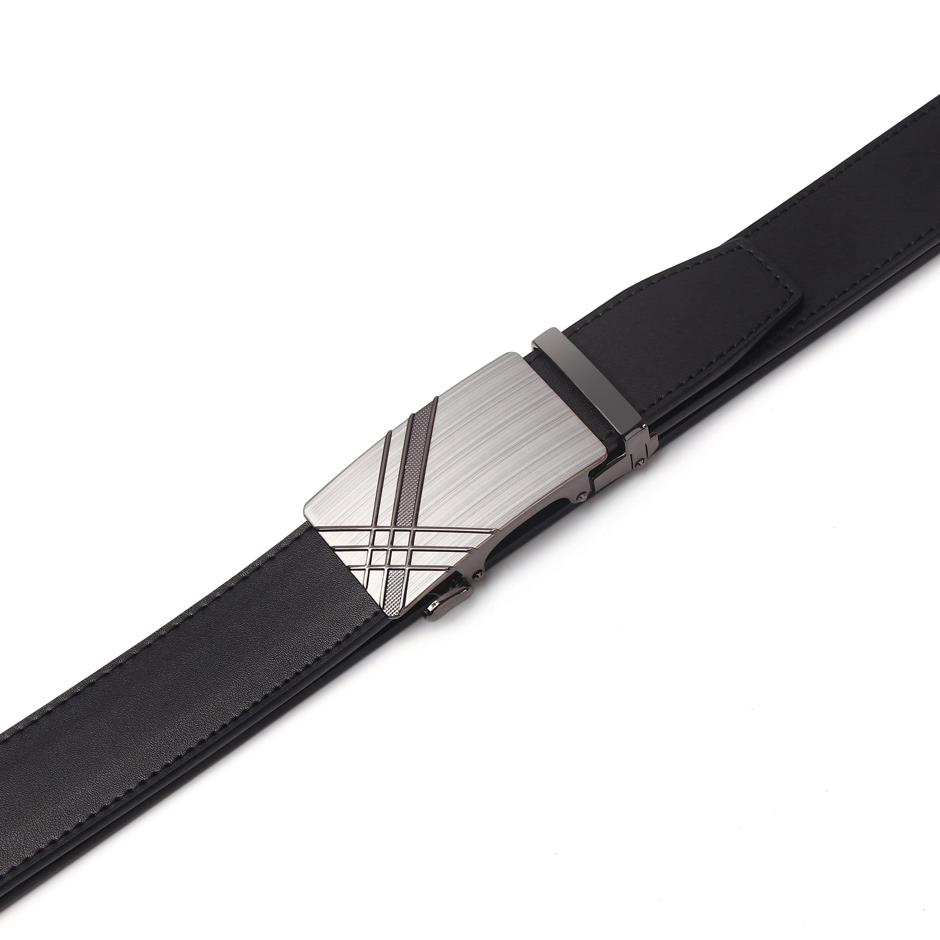 designer belt men manufacturers direct sales of new young men's business fashion high-end automatic buckle leather belt
