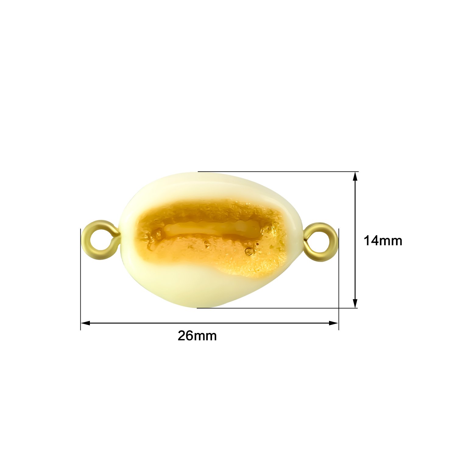 Resin ring resin shell resin buckle for swimwear and ladies garment