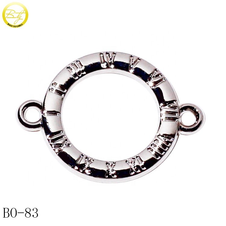 Wholesale bra hardware adjustable o rings different size circle shape slider buckle fitting for swimwear