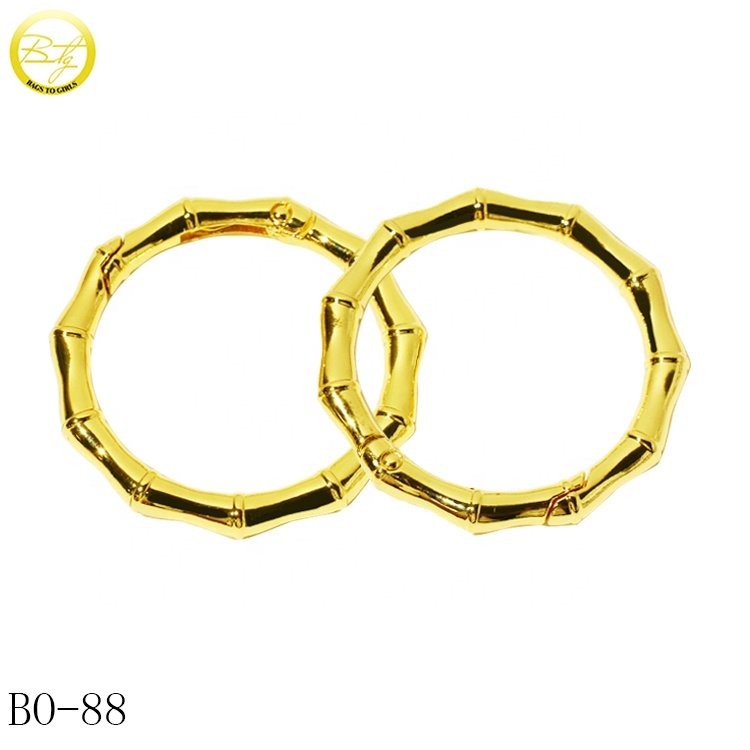 Wholesale bra hardware adjustable o rings different size circle shape slider buckle fitting for swimwear