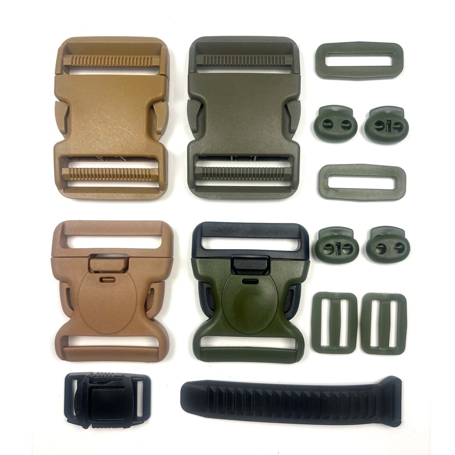 Factory Price Heavy Duty Belt Clips Tactical Plastic Quick Side Release Buckle for Tactical Vest Accessories