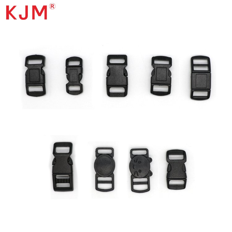 Custom Logo Color Small Safety Collar Hardware Black Mini Adjustable Cat Breakaway Buckle for Cat Collar