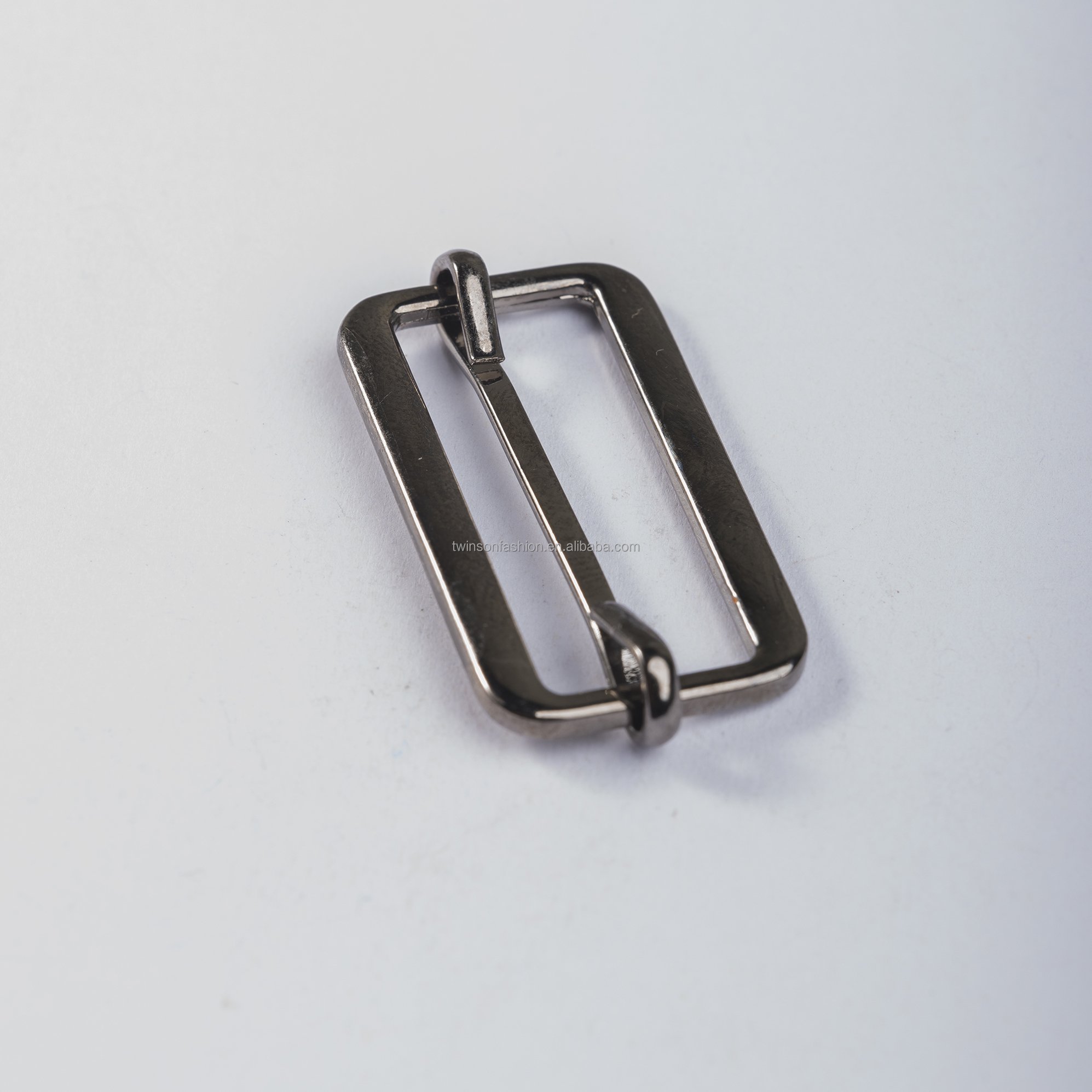 2024 High Quality Custom Logo Metal Zinc Alloy Black Buckle For Clothes Bags
