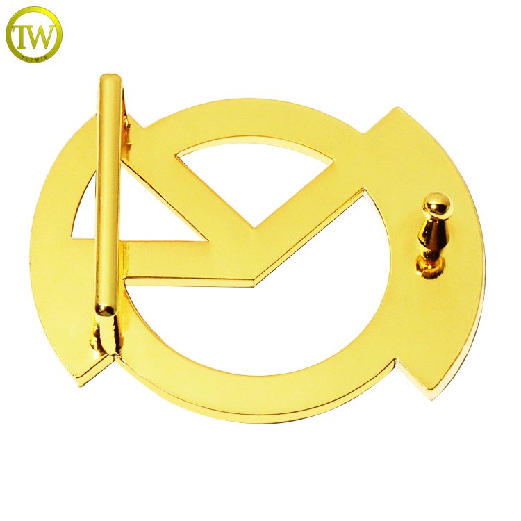 Custom own design Metal Letter Waist Belt Buckle metal Logo buckle Metal Belt Buckle for Men