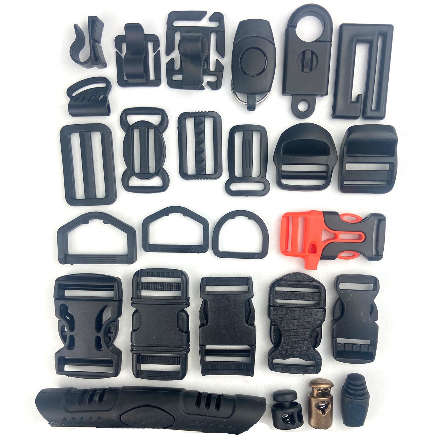 Large Stock Low Price Various Style Multipurpose Bag Accessories Parts Buckles Lock Eco-friendly Plastic Customized ISO Superior