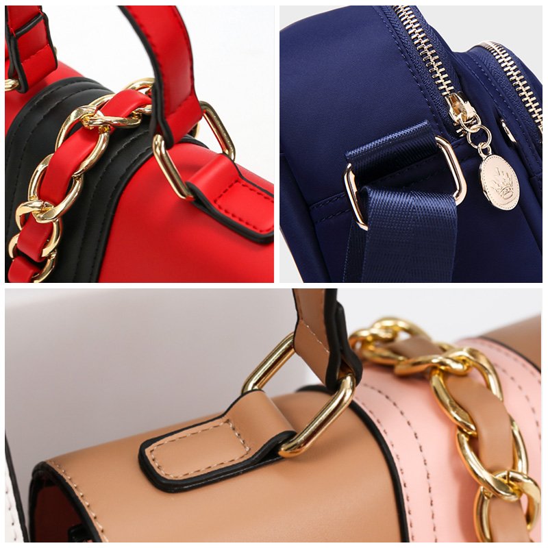 Custom Bag Accessories 38mm Bag Strap Buckle 1.5 Inch Silver Rose Gold Metal Square Buckle for Handbags
