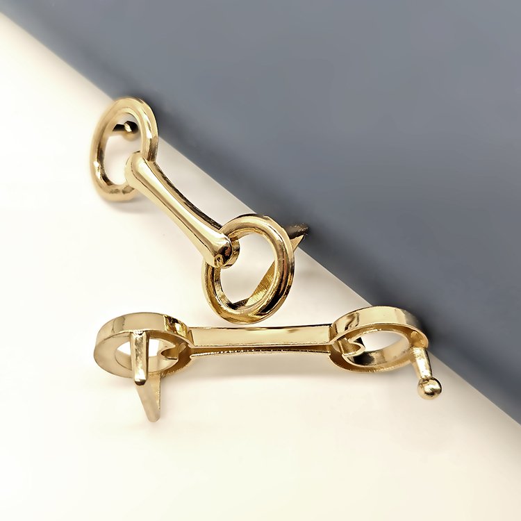 Wholesale Customized High Quality Zinc Alloy Rings Buckle Adjustable Metal Shoes Buckle Decorative Pendant Shoes Buckle