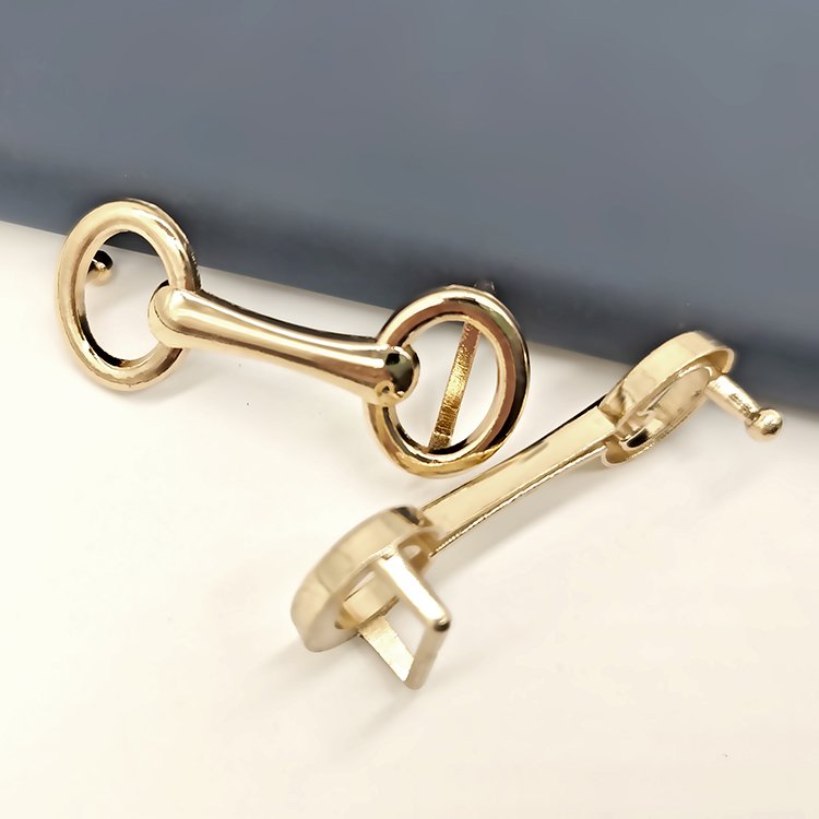 Wholesale Customized High Quality Zinc Alloy Rings Buckle Adjustable Metal Shoes Buckle Decorative Pendant Shoes Buckle