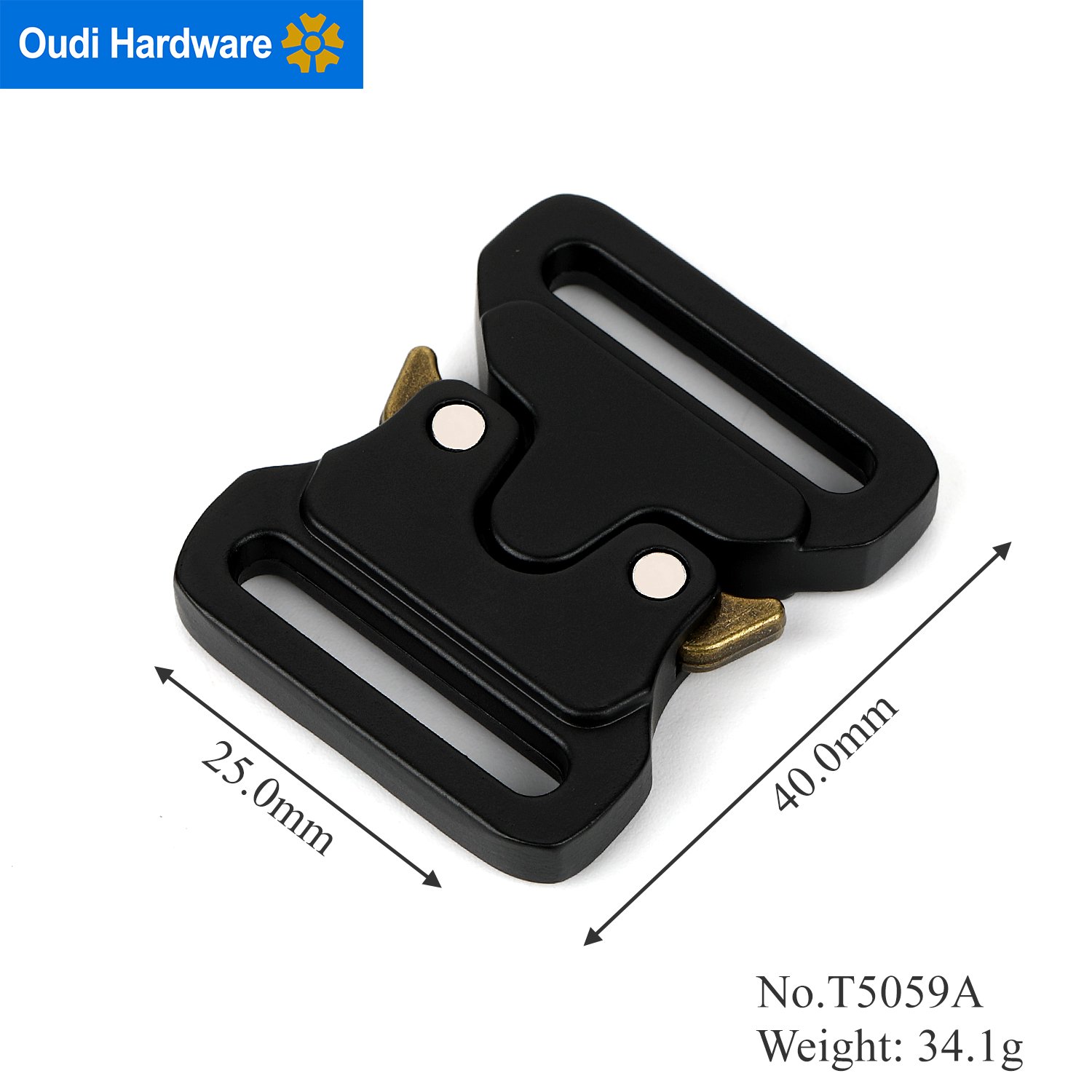 T5059A Factory Direct 25*40 mm tactical vest buckle