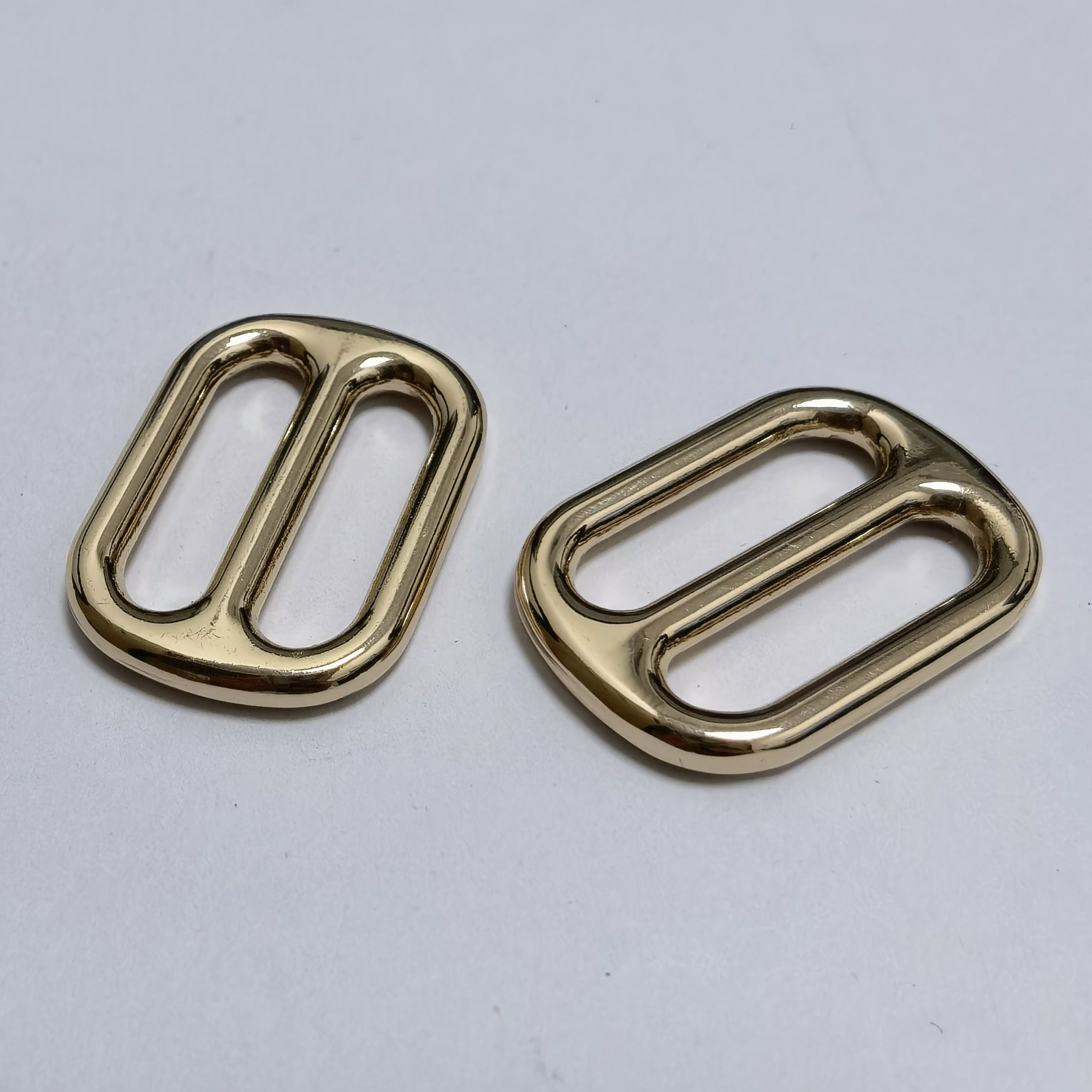 Zinc Alloy Slider Tri-Glide Buttons Webbing Strap Tri Glide Adjustable Buckle Fasteners for Strap Keeper Bag DIY