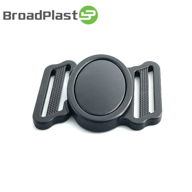 Dual Adjustable Light Weight 25mm Center Release Plastic Bag Buckle