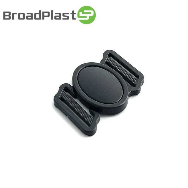 Dual Adjustable Light Weight 25mm Center Release Plastic Bag Buckle
