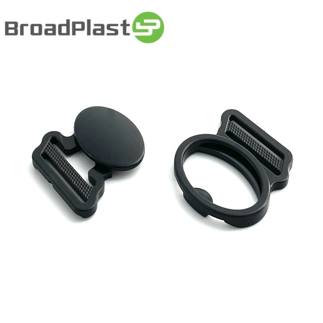 Dual Adjustable Light Weight 25mm Center Release Plastic Bag Buckle