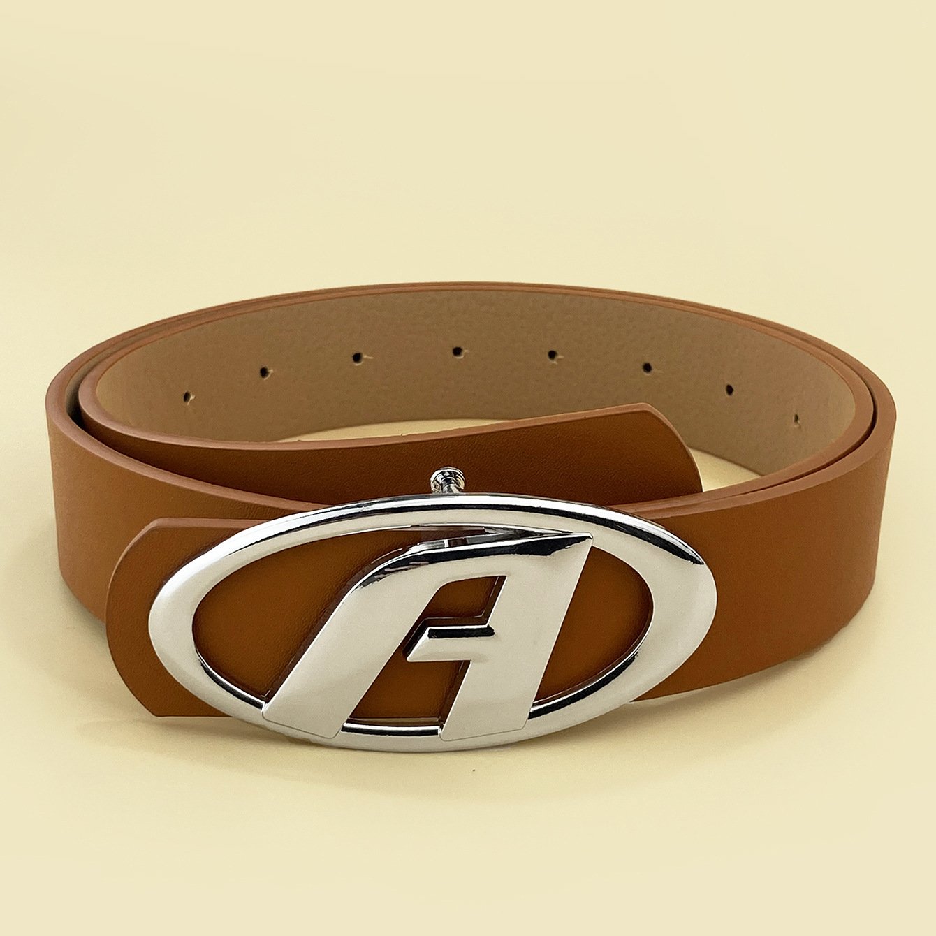 Wholesale Designs Vintage A buckle D Buckle pu Leather Belt Women Retro d belt 1:1 brand Waist Belts