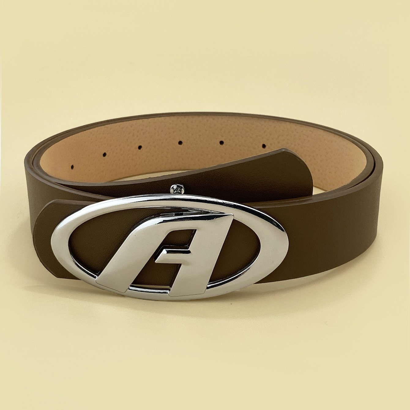 Wholesale Designs Vintage A buckle D Buckle pu Leather Belt Women Retro d belt 1:1 brand Waist Belts