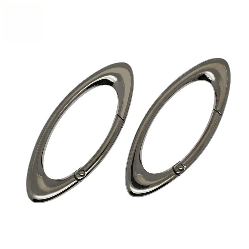 wholesale Metal bag accessories opening rings keyring spring O buckle ring