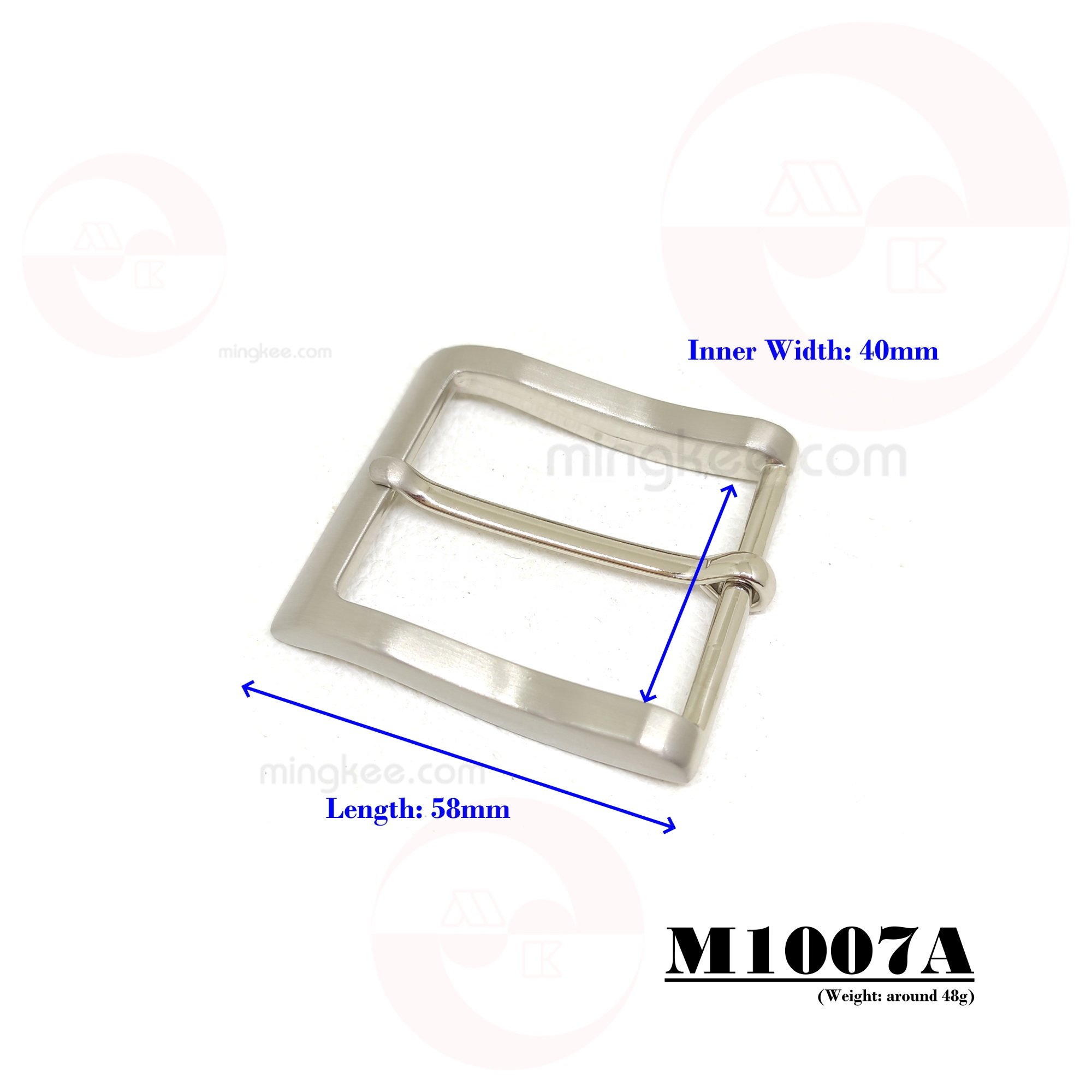 Big Large Metal Zinc Alloy 40mm Square Rectangular Ring for Handbag Bag Parts Accessories Pin Buckle