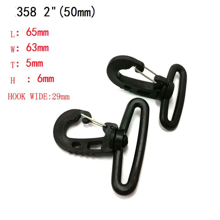 Plastic Snap Hook Buckle Hooks Clasp Backpack Bag Straps Bag Parts