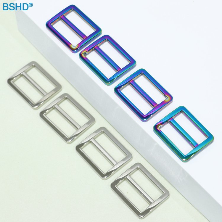 Bag Strap Metal Accessories 25 31 38 49mm Tri Glide Buckle 1" Alloy Adjustable Slider Buckle 1.5" 2" Adjuster Tri-glide Buckle