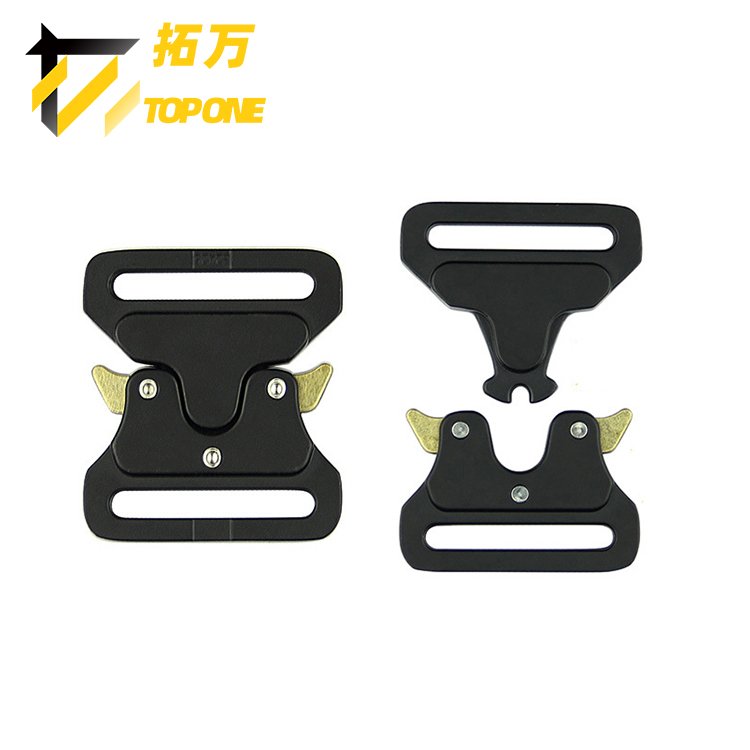 1.5 Inch Heavy Duty Tactical Belt Zinc Alloy Quick Release Buckle